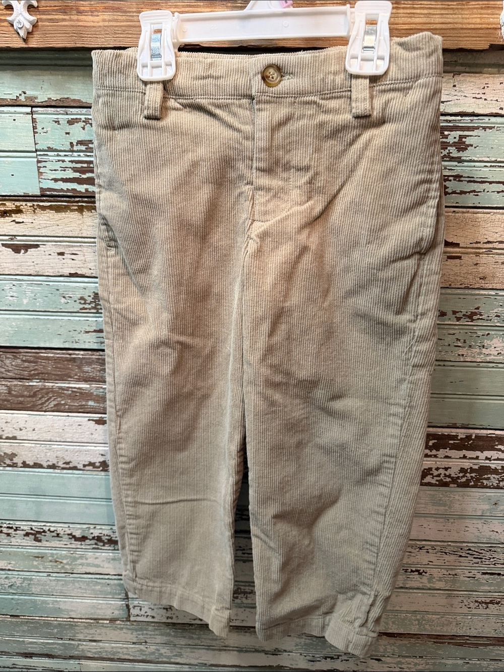 Kelly’s Kids Corduroy Pants in Tan  Khaki Classic Everyday Bottoms